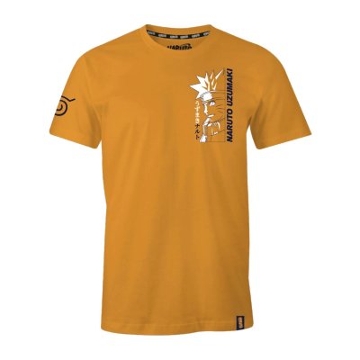 Naruto T-Shirt Orange Naruto Values Unisex