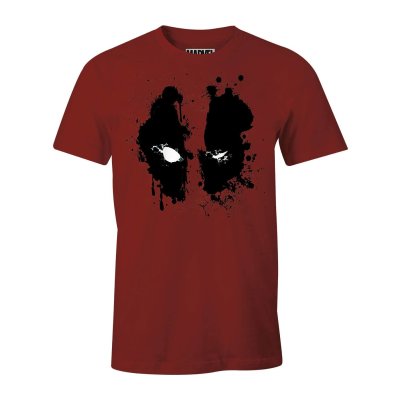Deadpool T-Shirt Rot Splash Head Unisex