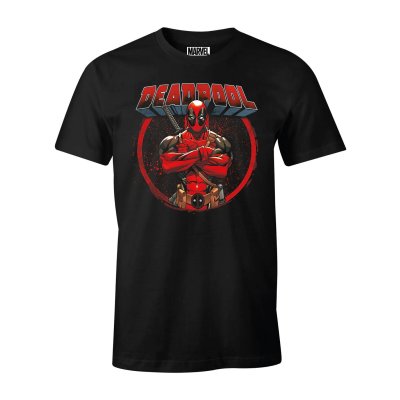 Deadpool T-Shirt Schwarz Deadpool Unisex