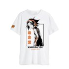 Shaman King T-Shirt oversized Weiß Asakura Yoh Unisex