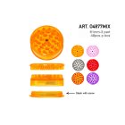 Acryl Grinder 61mm 3-tlg. farbig Kräuterzubereitung