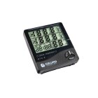 Caluma Thermo-Hygrometer Uhr & Sonde für Growraum & Zeltklima