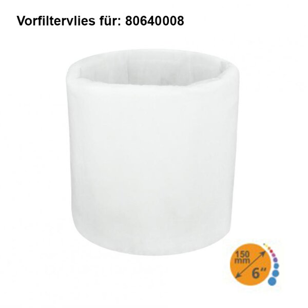 PK Vorfiltervlies 150/800 – Schutzvlies für Aktivkohle-Filter Grow