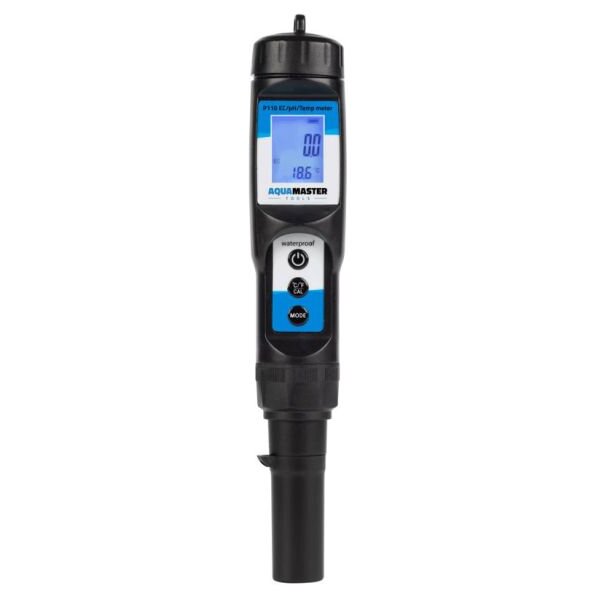 Aqua Master pH-/EC-/Temp-Messgerät für Grow & Hydroponik