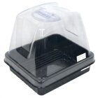 Gewächshäuschen Mini 24x21 cm Cloner 12 Stecklinge Anzucht Grow