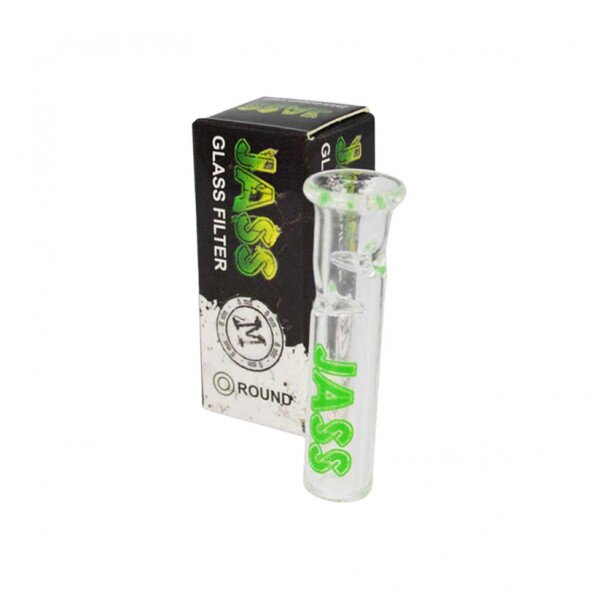 Jass Glasfilter flach 8mm Kräuterfilter für sanften Genuss & Zigaretten