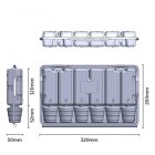 Box für 6 Stecklinge 12cm transparent – Sicherer Versand Grow