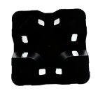 Quadratischer Pflanzentopf 5L 18x18x22cm für Grow Indoor-/Outdoor-Anbau von Pflanzen, Blümen, Gemüse