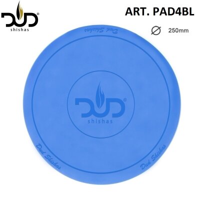 Silikonunterlage 250mm für Shisha blau rutschfest...