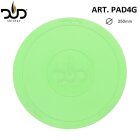 Silikonunterlage Grün Ø250mm hitzebeständig für Kräuter-Setups