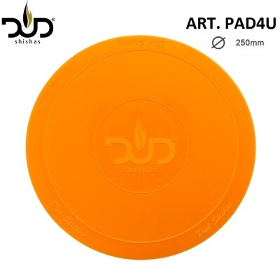 Silikonunterlage Ø250mm Orange – Schutz...