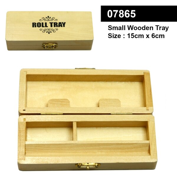 Roll Box Holz klein 15x6cm Drehbox & Zubehör