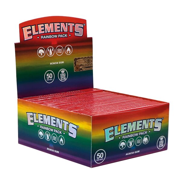 Elements Rainbow Papers Blättchen bunt Kräuter