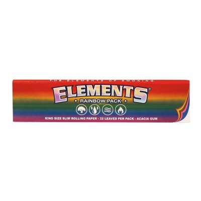 Elements Rainbow Papers Blättchen bunt Kräuter