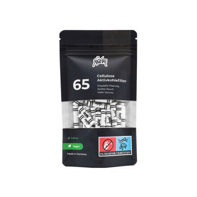 Aktivkohlefilter 5,9mm 65St. weiß Kailar Zigaretten...
