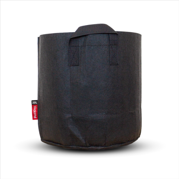 5x Stofftopf 20L Schwarz Grow Bags & Indoor Zucht