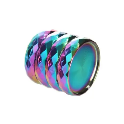 Grinder 4tlg. Ø4cm, Heisenberg, Kräuterzerkleinerer, Rainbow