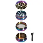 Grinder 4tlg. Ø4cm, Heisenberg, Kräuterzerkleinerer, Rainbow