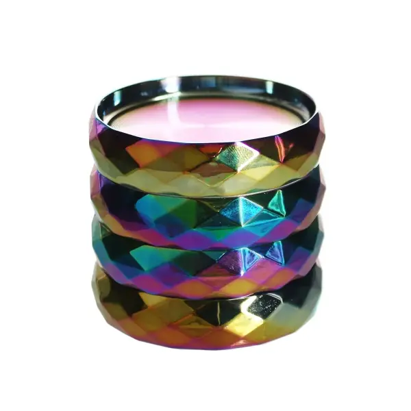 Grinder 6cm Rainbow Diamond - 4-teilig für Kräuter & Gewürze