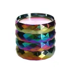 Grinder 6cm Rainbow Diamond - 4-teilig für Kräuter & Gewürze