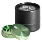 Black Leaf Alugrinder 2tlg grün anodisiert Grinder Metall