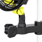 Clip-Ventilator 20W 20cm oszilierend Stangenclip Gard. HighPro Grow