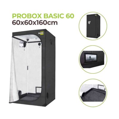 Growzelt 60x60x160cm Probox Basic Kompakt Grow Indoor