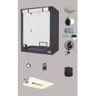 Grow Komplettset 120x60x160cm 2x180W LED Growlampen Profi-Set