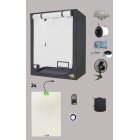 Grow Komplettset 120x60x160cm 2x120W LED Growlampen Homegrow