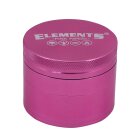 Alugrinder 4tlg. Pink Siebgrinder Elements