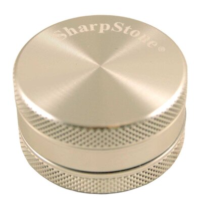 Alugrinder 2tlg. Silber anodisiert Kräuterzerkleinerer