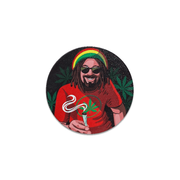 Metallgrinder 3-tlg 40mm Rasta Motiv 5