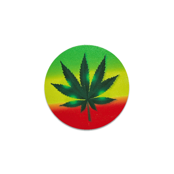 Metallgrinder 3-tlg 40mm Rasta Motiv 6