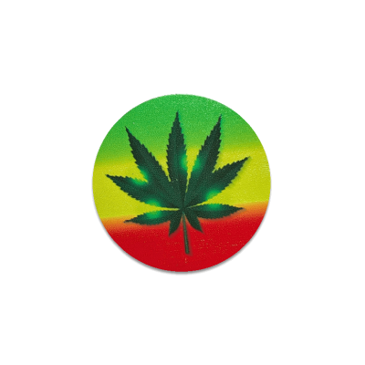 Metallgrinder 3-tlg 40mm Rasta Motiv 6