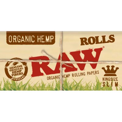 RAW Rolls Slim 5m Organic Hemp