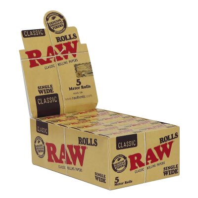 RAW Rolls Single Wide 5m Classic