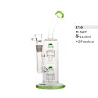 Glasbong 18,8 mit Perkolator und Eisfach Bullet 30cm