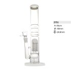 Glasbong 18,8 mit Perkolator und Glasschillum 35cm