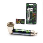 Metallpfeife 7,1cm mit Pfeifensiebe