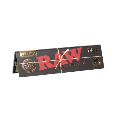 RAW Black Papers King Size Drehpapier Kräuter