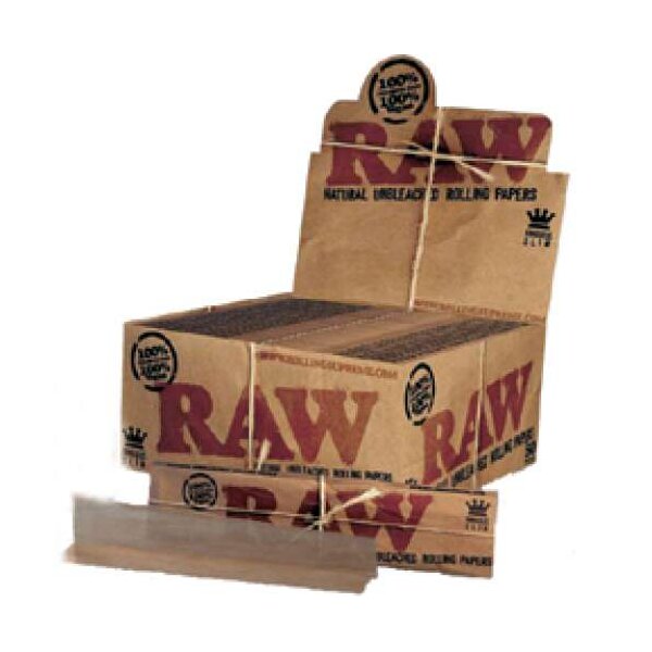 RAW King Size Slim Papers Slim Kräuterpap.