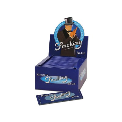 Smoking Blue Papers Slim milde Kräuter-Rollen...