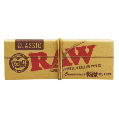 RAW Paper inkl Tip Connoisseur