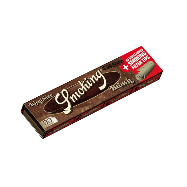 Smoking-Papers K.S.Brown+Tips Blüten Kräuter Papers