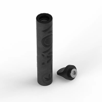Volksvaporizer VOVA Vaporizer Schwarzes veganes Leder