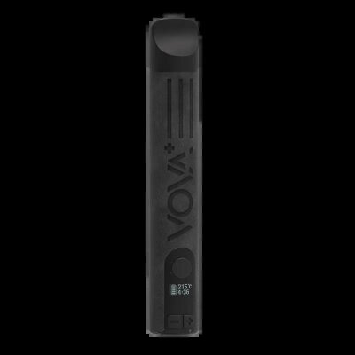 Volksvaporizer VOVA+ Vaporizer Schwarzes veganes Leder