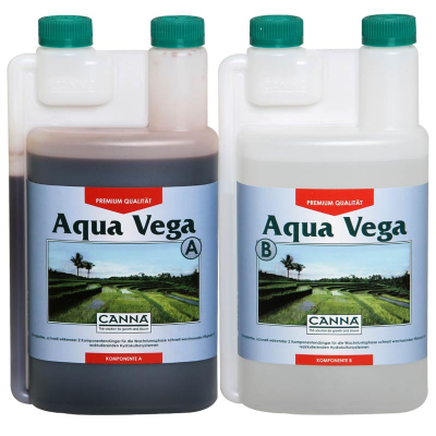 Canna Aqua Vega A+B je 1L Wachstumsdünger für...