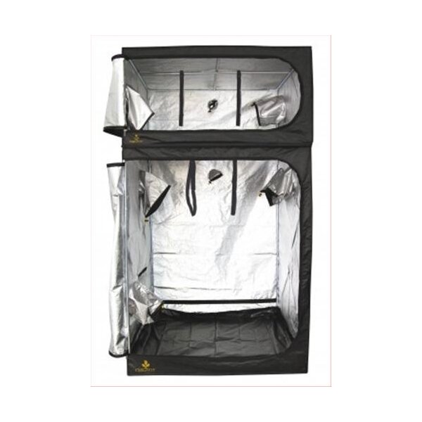 Dark Twin 120 Growzelt – Doppel Growzelt Indoor Pflanzenzucht