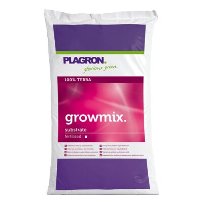 Plagron Grow Mix 50L Erde Substrat Grow Wachstumsphase