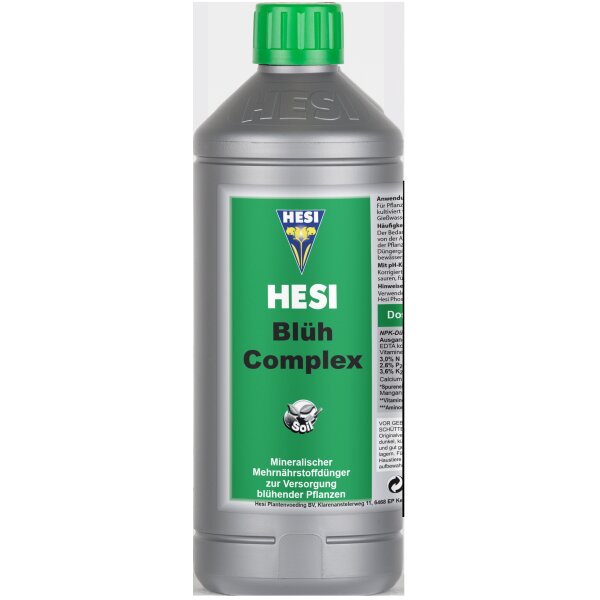 Hesi Blüh Complex 1L Blütendünger Erde Wachstumsdünger Grow